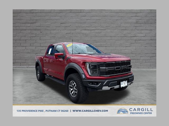 Red Metallic 2022 Ford F-150 Pickup Truck Four-Wheel Drive Automatic