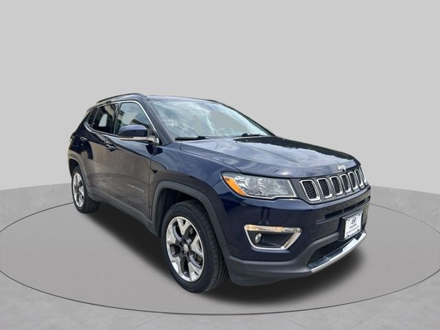 Jazz Blue Pearlcoat 2019 Jeep Compass SUV / Crossover Four-Wheel Drive 9-Speed Automatic