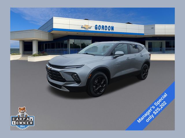 Sterling Gray Metallic 2023 Chevrolet Blazer SUV / Crossover Front-Wheel Drive 9-Speed Automatic Overdrive