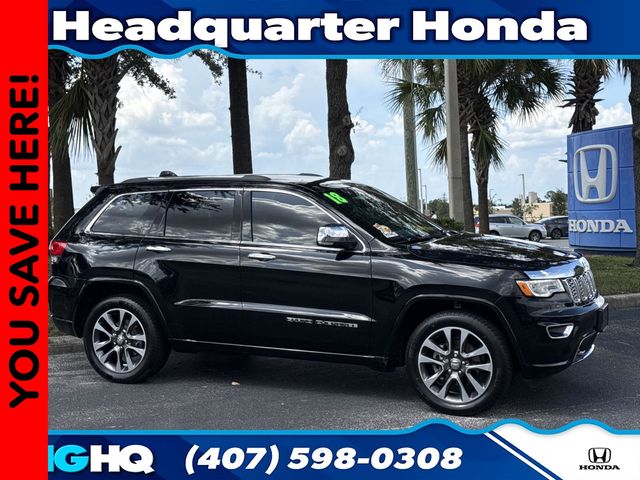 Diamond Black Crystal Pearlcoat 2018 Jeep Grand Cherokee SUV / Crossover 4X2 8-Speed Automatic