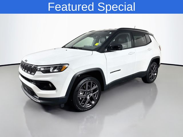 Bright White Clearcoat 2026 Jeep Compass SUV / Crossover Four-Wheel Drive 8-Speed Automatic