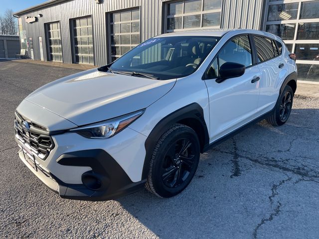 2024 Subaru Crosstrek Base - Crystal White Pearl exterior view 3