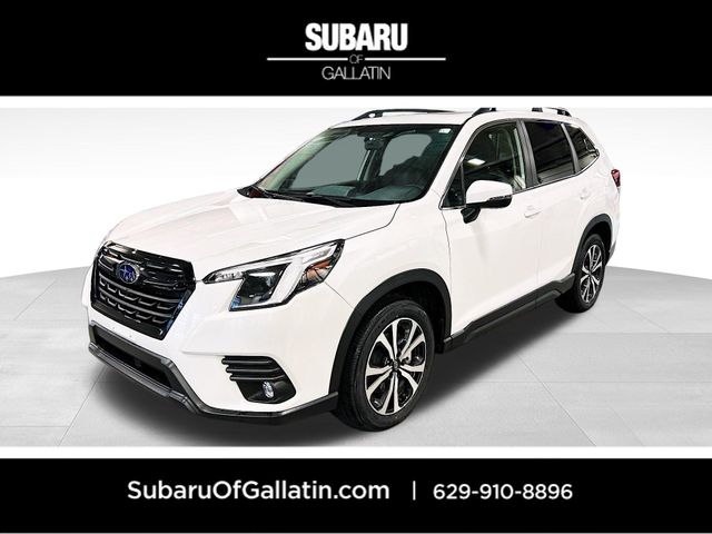 Crystal White Pearl 2024 Subaru Forester Limited Crossover AWD SUV / Crossover All-Wheel Drive Continuously Variable Transmission