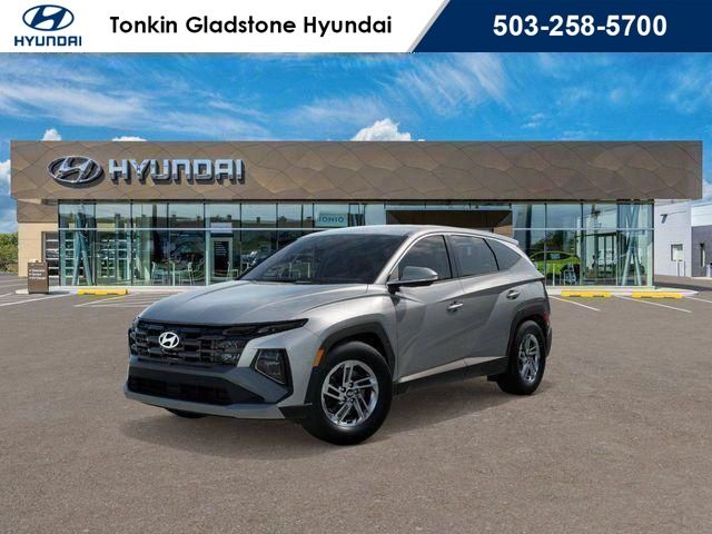 Shimmering Silver 2026 Hyundai Tucson SUV / Crossover All-Wheel Drive 8-Speed Automatic