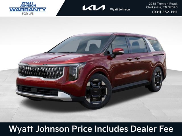Flare Red 2026 Kia Carnival Minivan Front-Wheel Drive 8-Speed Automatic