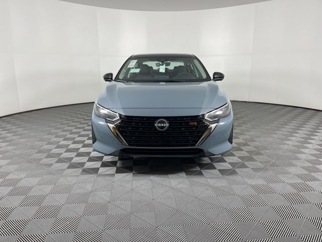 2025 Atlantic Gray Metallic/Super Black Nissan Sentra SR FWD Sedan