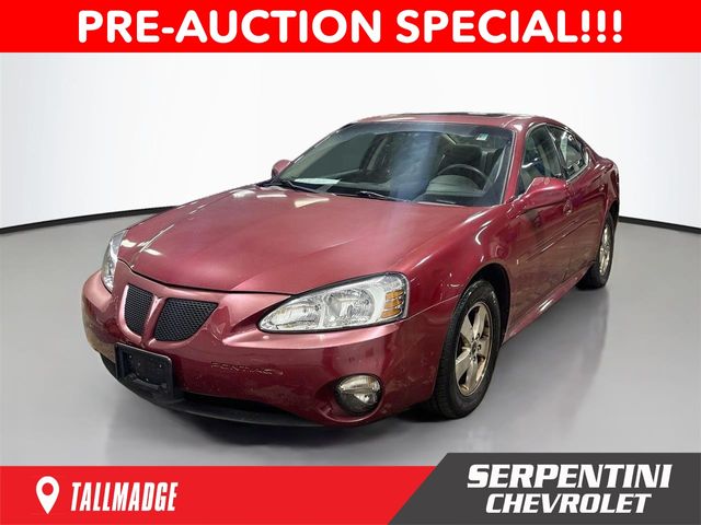 Sport Red Metallic 2006 Pontiac Grand Prix Sedan Front-Wheel Drive 4-Speed Automatic Overdrive