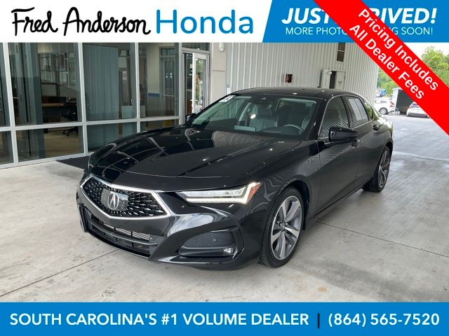 Majestic Black Pearl 2023 Acura TLX Sedan All-Wheel Drive Automatic