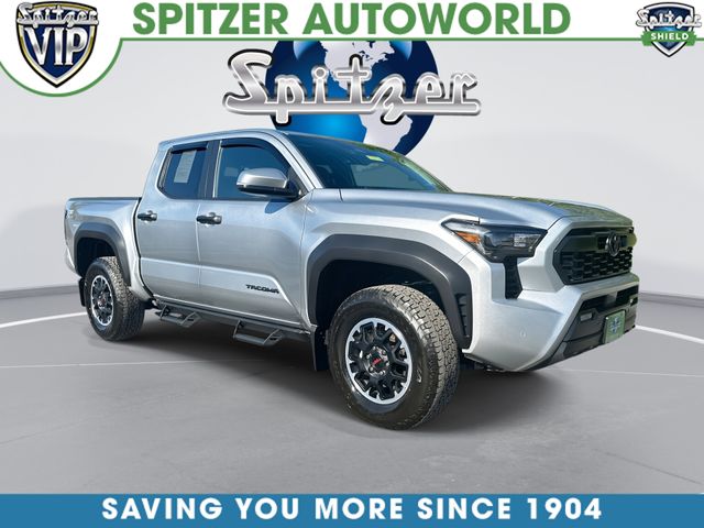 Celestial Silver Metallic 2025 Toyota Tacoma Pickup Truck Four-Wheel Drive 8-Speed Automatic