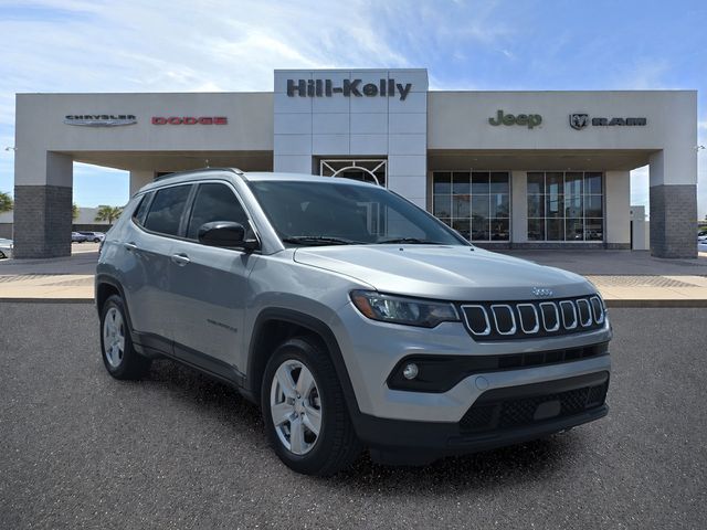 Billet Silver Metallic 2022 Jeep Compass SUV / Crossover Front-Wheel Drive 6-Speed Automatic