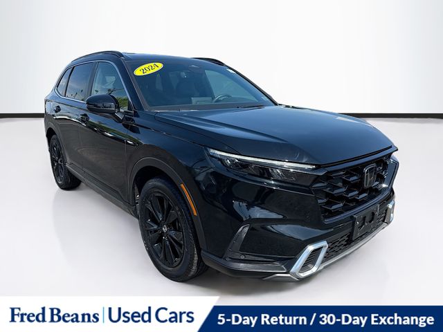 Crystal Black Pearl 2024 Honda CR-V Hybrid Sport Touring AWD SUV / Crossover All-Wheel Drive Continuously Variable Transmission