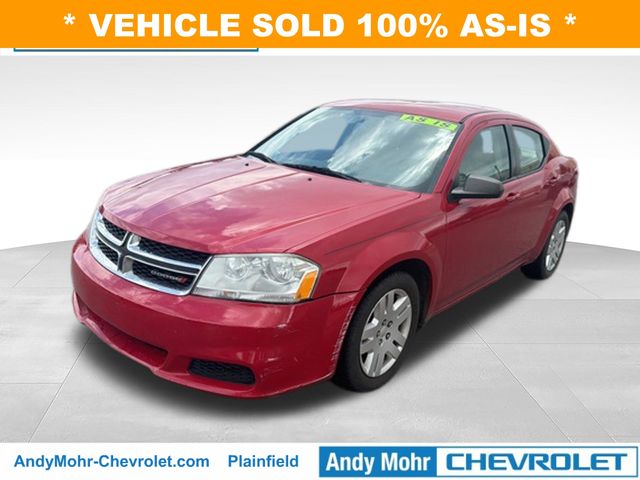 Red Line 2012 Dodge Avenger SE FWD Sedan Front-Wheel Drive 6-Speed Automatic