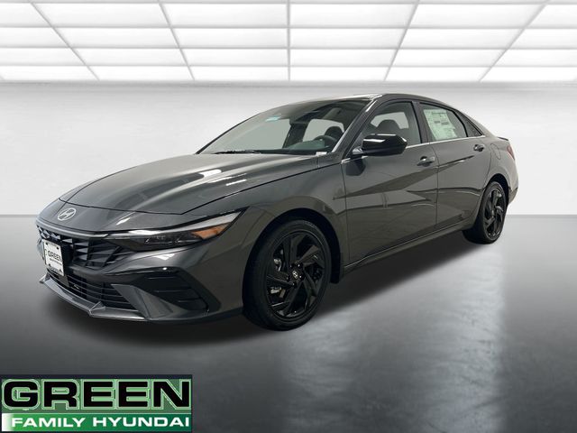 Ecotronic Gray 2026 Hyundai Elantra Sedan Front-Wheel Drive Continuously Variable Transmission