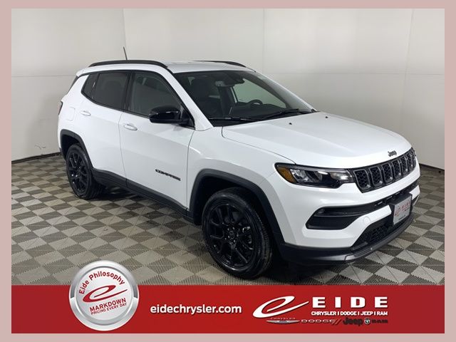 Bright White Clearcoat 2026 Jeep Compass SUV / Crossover Four-Wheel Drive 8-Speed Automatic