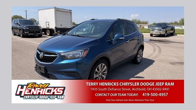 Blue (Deep Azure Metallic) 2019 Buick Encore Preferred FWD SUV / Crossover Front-Wheel Drive 6-Speed Automatic Overdrive