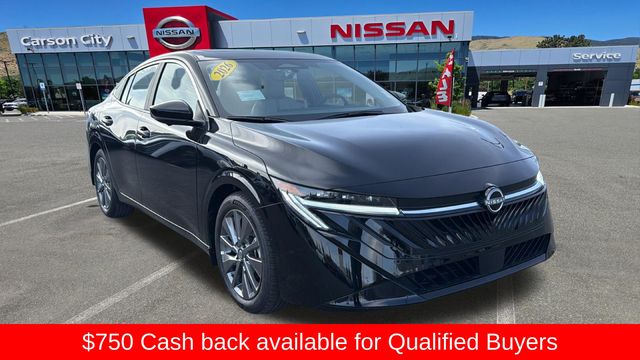 Super Black 2026 Nissan Sentra Sedan Front-Wheel Drive Continuously Variable Transmission