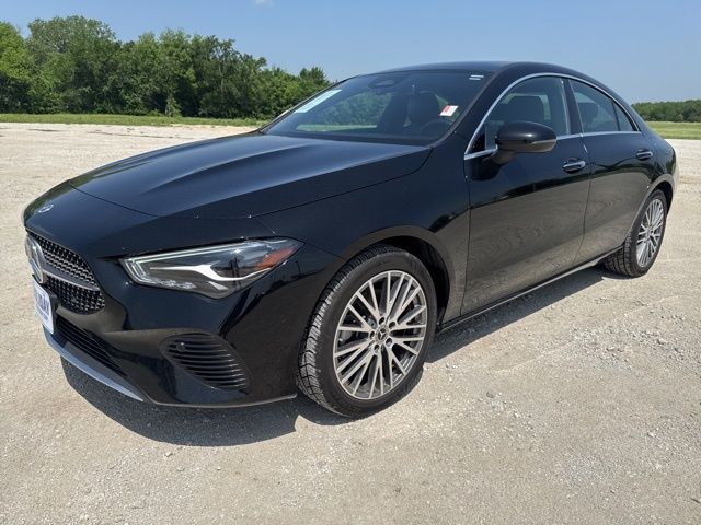 Night Black 2025 Mercedes-Benz CLA Coupe Front-Wheel Drive 8-Speed Dual Clutch