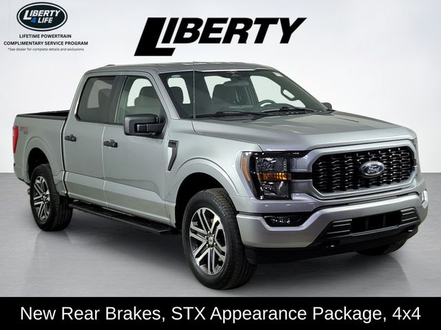 Iconic Silver Metallic 2023 Ford F-150 Pickup Truck Four-Wheel Drive Automatic