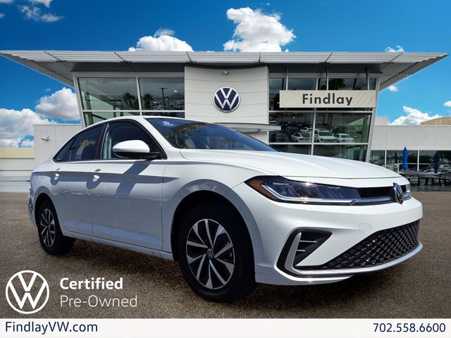 Pure White 2026 Volkswagen Jetta Sedan Front-Wheel Drive 8-Speed Automatic