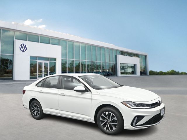 Pure White 2026 Volkswagen Jetta Sedan Front-Wheel Drive 8-Speed Automatic