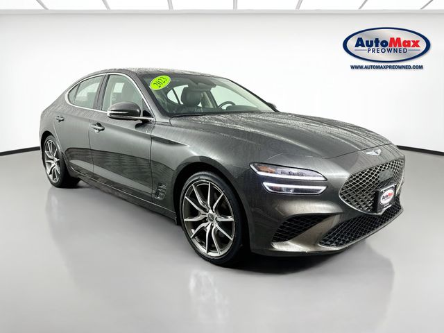 Makalu Gray 2023 Genesis G70 Sedan Rear-Wheel Drive 8-Speed Automatic