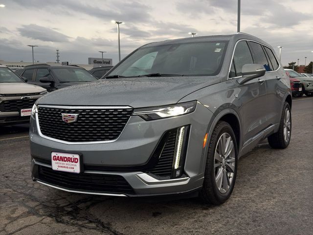 Silver Metallic 2024 Cadillac XT6 Premium Luxury AWD SUV / Crossover Four-Wheel Drive 9-Speed Automatic