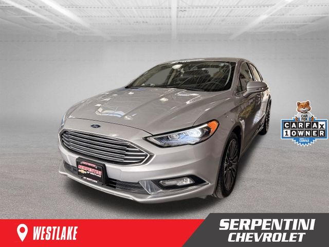 Ingot Silver 2017 Ford Fusion Sedan Front-Wheel Drive 6-Speed Automatic