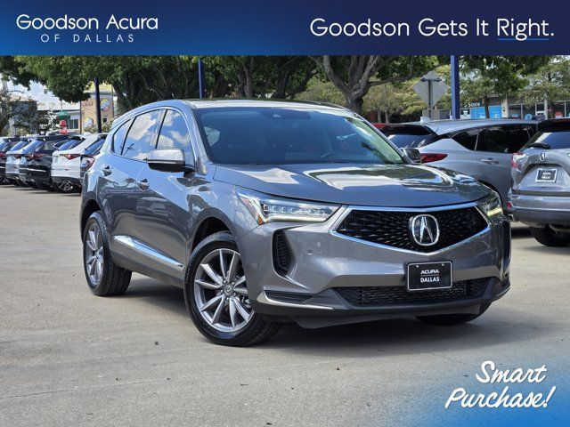 Liquid Carbon Metallic 2024 Acura RDX SUV / Crossover All-Wheel Drive Automatic