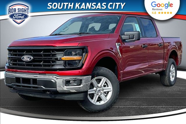 Ruby Red Metallic Tinted Clearcoat 2026 Ford F-150 Pickup Truck Four-Wheel Drive Automatic