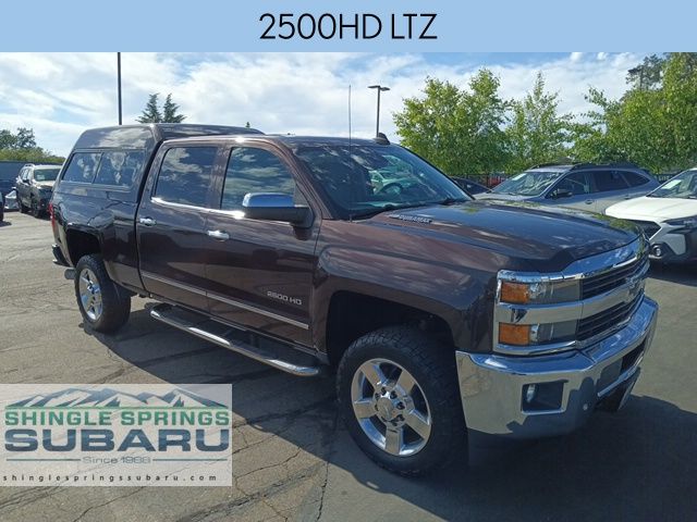 Autumn Bronze Metallic 2016 Chevrolet Silverado 2500HD Pickup Truck Four-Wheel Drive 6-Speed Automatic