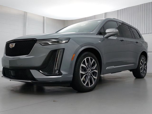 Gray (Satin Steel Metallic) 2021 Cadillac XT6 Sport AWD SUV / Crossover Four-Wheel Drive 9-Speed Automatic