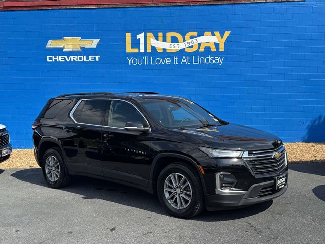 Mosaic Black Metallic 2023 Chevrolet Traverse SUV / Crossover Four-Wheel Drive 9-Speed Automatic