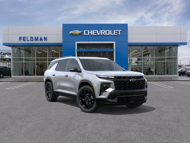 Sterling Gray Metallic 2026 Chevrolet Traverse SUV / Crossover Four-Wheel Drive 8-Speed Automatic