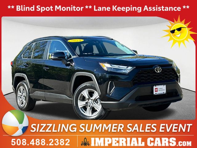 Midnight Black Metallic 2024 Toyota RAV4 SUV / Crossover All-Wheel Drive 8-Speed Automatic