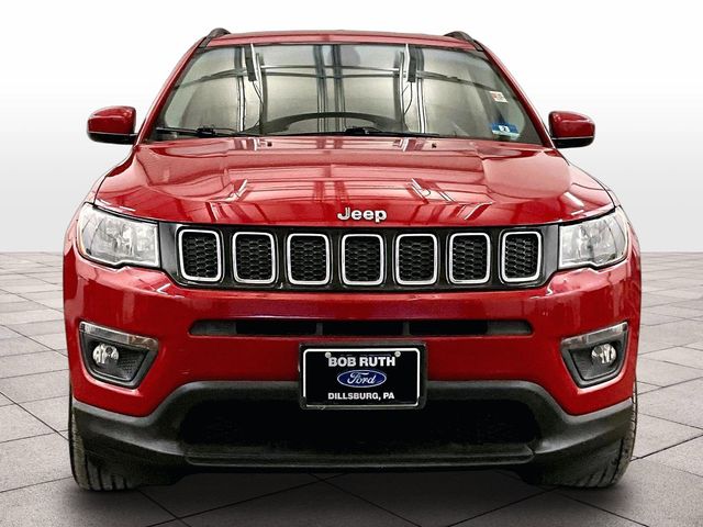 2018 Jeep Compass Latitude Red at Subaru and VW of Moon Township
