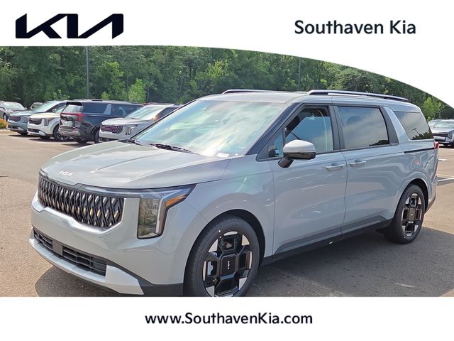 Ceramic Silver 2026 Kia Carnival Minivan Front-Wheel Drive 8-Speed Automatic