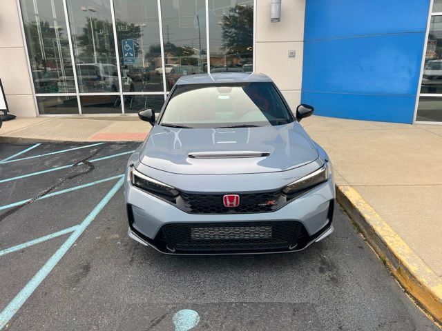 Sonic Gray Pearl 2026 Honda Civic Type R Hatchback Front-Wheel Drive 6-Speed Manual