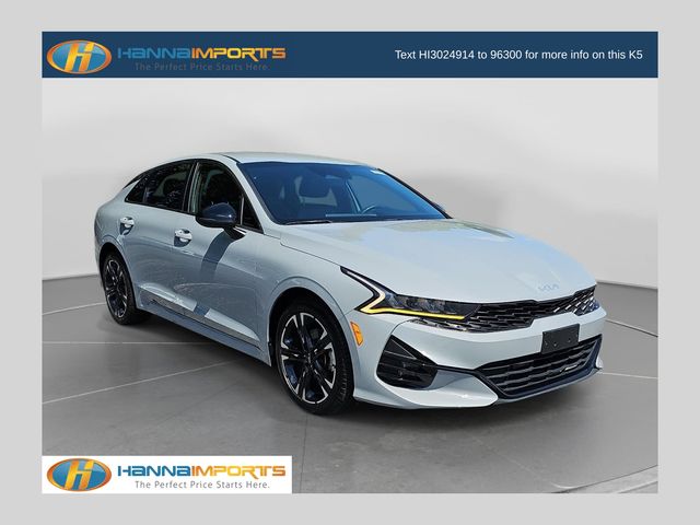 Wolf Gray 2023 Kia K5 Sedan Front-Wheel Drive 8-Speed Automatic
