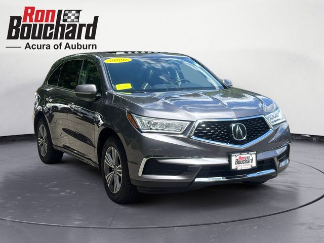 Gray (Modern Steel Metallic) 2020 Acura MDX SUV / Crossover All-Wheel Drive 9-Speed Automatic