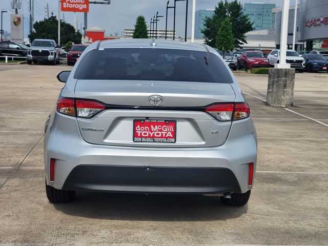 2026 Toyota Corolla LE Silver at Gullo Toyota