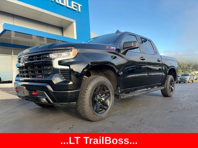 Black 2022 Chevrolet Silverado 1500 Pickup Truck Four-Wheel Drive 8-Speed Automatic