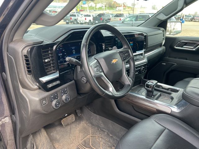 2024 Dark Ash Metallic Chevrolet Silverado 1500 LTZ 4X4 Truck