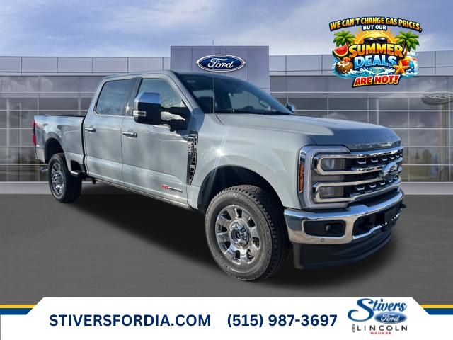 Glacier Gray Metallic Tri-Coat 2026 Ford F-250 Super Duty Pickup Truck Four-Wheel Drive Automatic