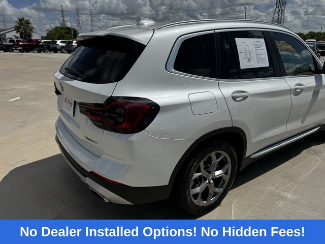 2023 BMW X3 sDrive30i White at Cook Ford