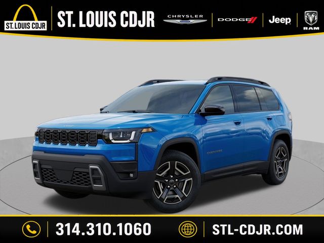 Hydro Blue Pearlcoat 2026 Jeep Cherokee SUV / Crossover Four-Wheel Drive Continuously Variable Transmission