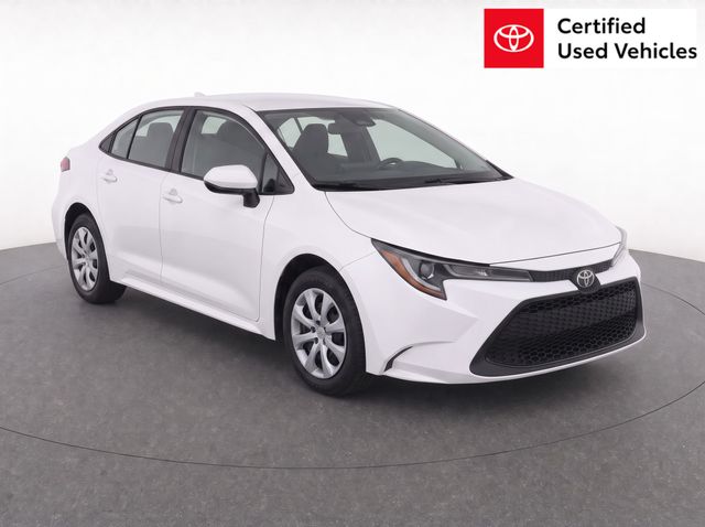 White 2024 Toyota Corolla Sedan Front-Wheel Drive Continuously Variable Transmission