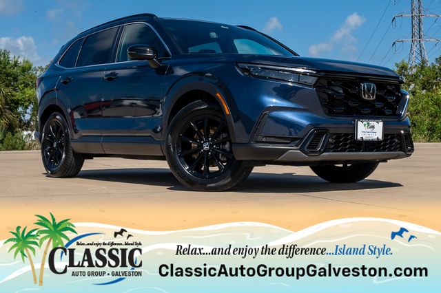 2025 Honda CR-V Hybrid Sport-L Blue at Westside Lexus