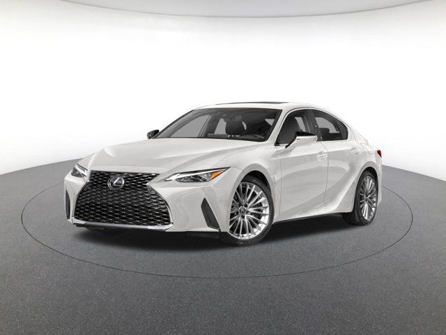 White Pearl 2023 Lexus IS Sedan All-Wheel Drive 6-Speed Automatic