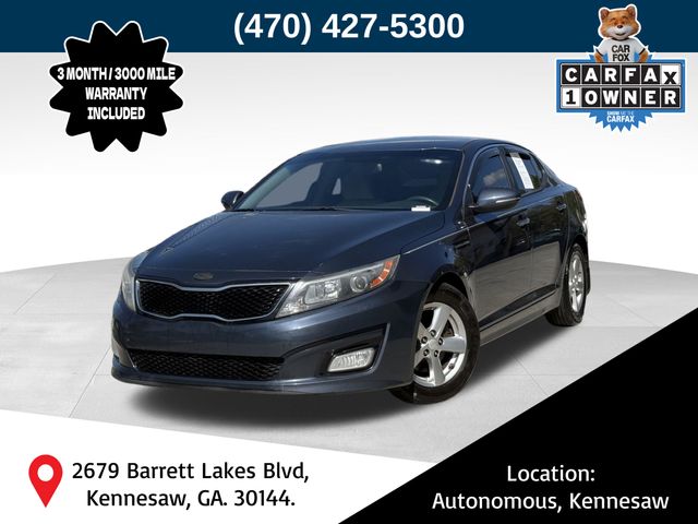 Corsa Blue 2015 Kia Optima Sedan Front-Wheel Drive 6-Speed Automatic