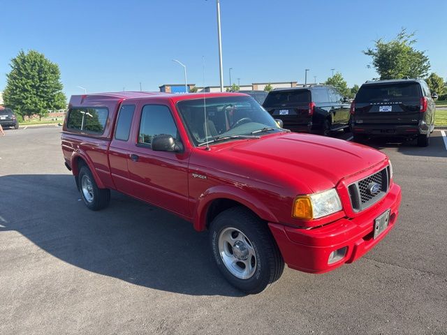 Bright Red Clearcoat 2004 Ford Ranger 2 Dr Edge Extended Cab SB Pickup Truck Rear-Wheel Drive 5-Speed Automatic